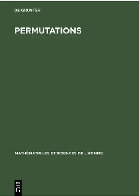 Buy Permutations (English, No Contributor) — BookShops.in