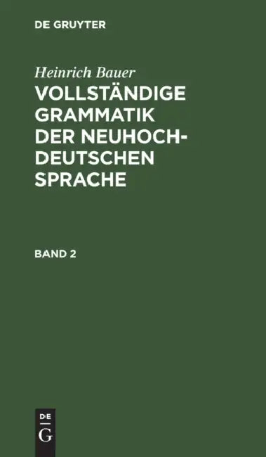 Buy Heinrich Bauer (English, Heinrich Bauer) — BookShops.in