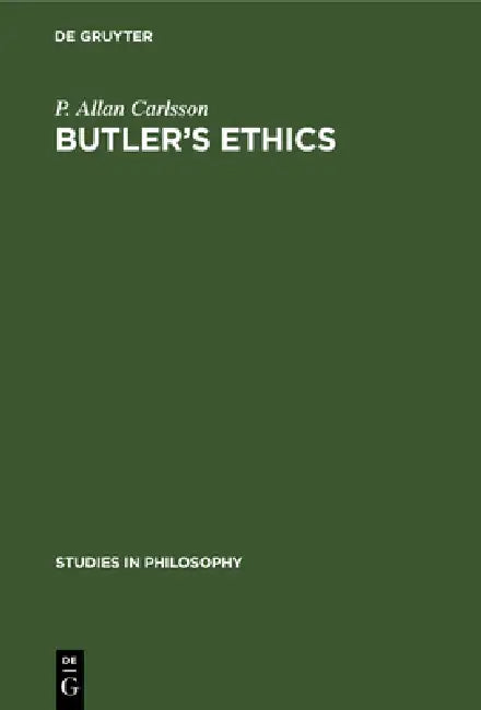 Buy Butler's Ethics (English, P. Allan Carlsson) — BookShops.in