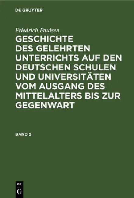 Buy Friedrich Paulsen (English, Friedrich Paulsen) — BookShops.in