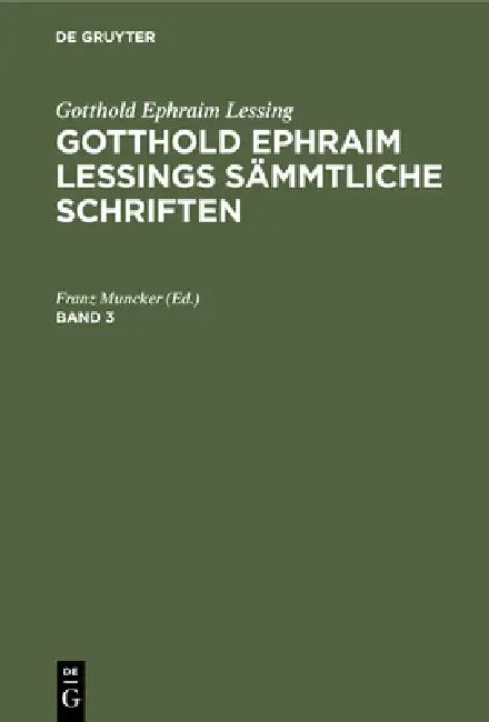 Buy Gotthold Ephraim Lessing (English, Franz Muncker) — BookShops.in