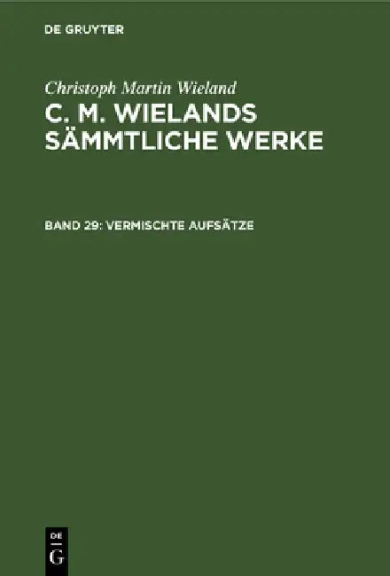 Buy Vermischte Aufsätze (English, Christoph Martin Wieland) — BookShops.in
