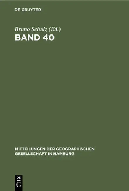 Buy Band 40 (English, Bruno Schulz) β BookShops.in