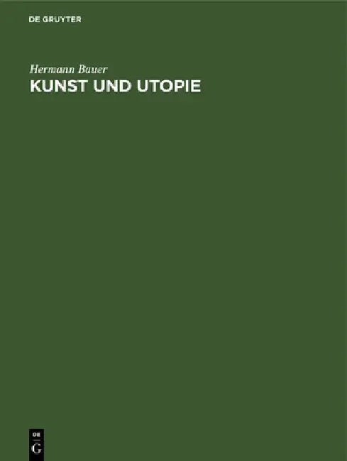 Buy Kunst Und Utopie (English, Hermann Bauer) — BookShops.in