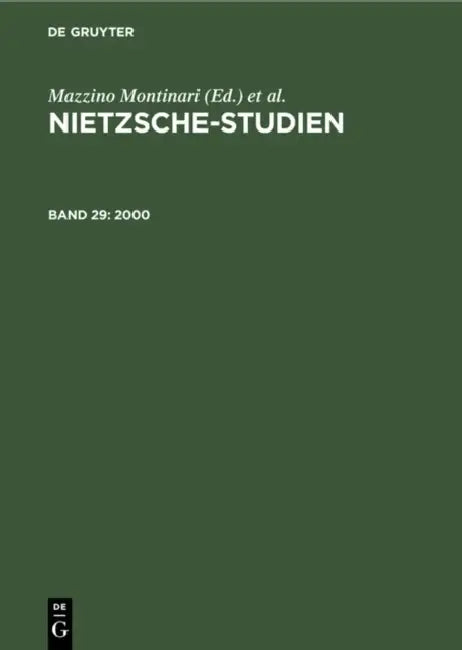 Buy 2000 (English, Mazzino Montinari | Wolfgang Müller-Lauter | Heinz Wenzel) — BookShops.in