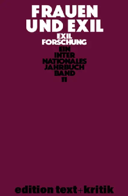 Buy Frauen Und Exil (English, Claus-Dieter Krohn | Et Al | Inge Stephan) — BookShops.in