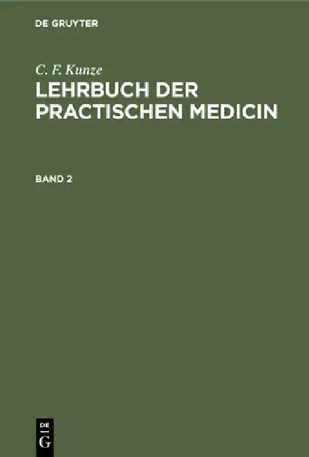 Buy C. F. Kunze (English, C. F. Kunze) โ BookShops.in