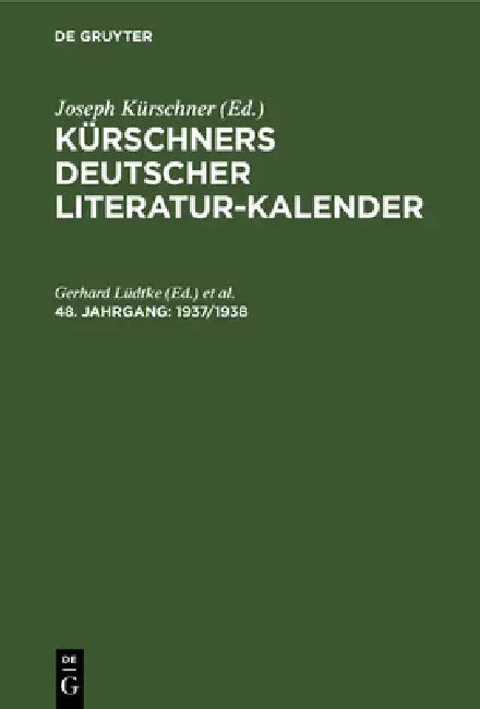 Buy 1937/1938 (English, Gerhard Lüdtke | Wolfgang Baumgart) — BookShops.in