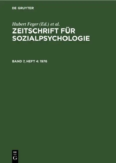 Buy 1976 (English, Hubert Feger | C. F. Graumann | Klaus Holzkamp) — BookShops.in