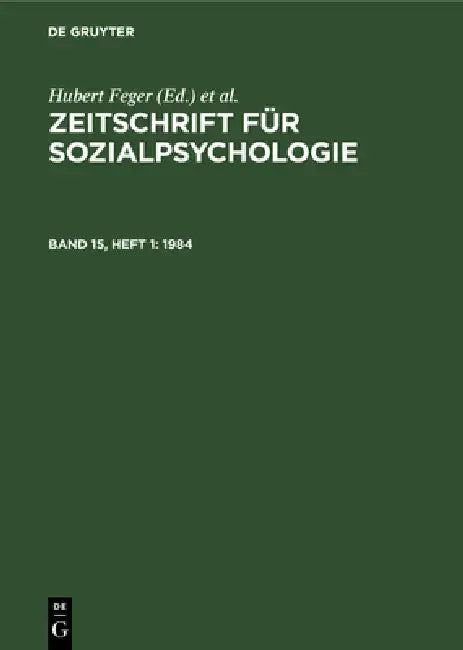 Buy 1984 (English, Hubert Feger | C. F. Graumann | Klaus Holzkamp) — BookShops.in
