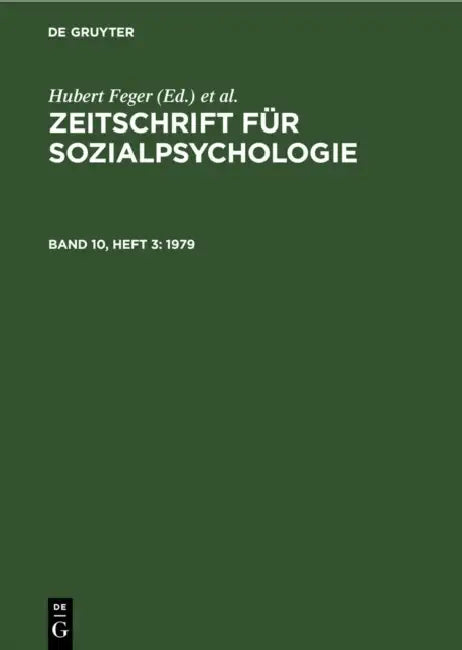 Buy 1979 (English, Hubert Feger | C. F. Graumann | Klaus Holzkamp) — BookShops.in