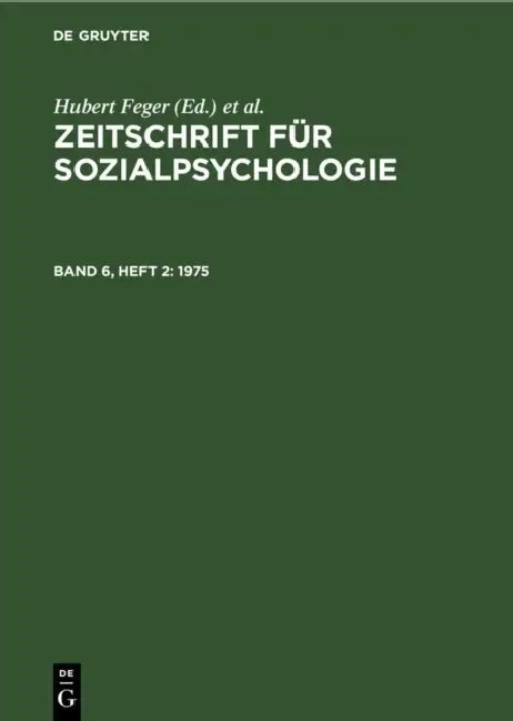 Buy 1975 (English, Hubert Feger | C. F. Graumann | Klaus Holzkamp) — BookShops.in