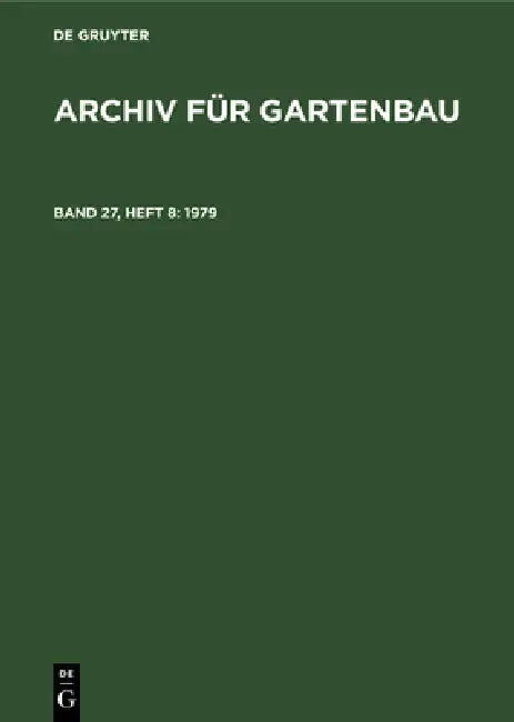 Buy 1979 (English, Deutsche Akademie Der Landwirtschaftswis) — BookShops.in