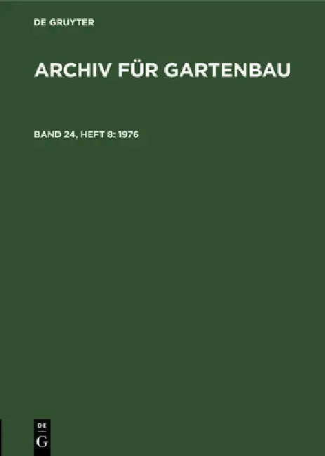 Buy 1976 (English, Deutsche Akademie Der Landwirtschaftswis) — BookShops.in