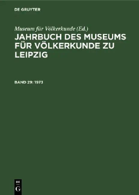 Buy 1973 (English, Museum Für Völkerkunde) — BookShops.in