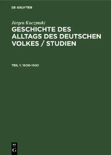 Buy 1600-1650 (English, Wolfgang Jacobeit) — BookShops.in