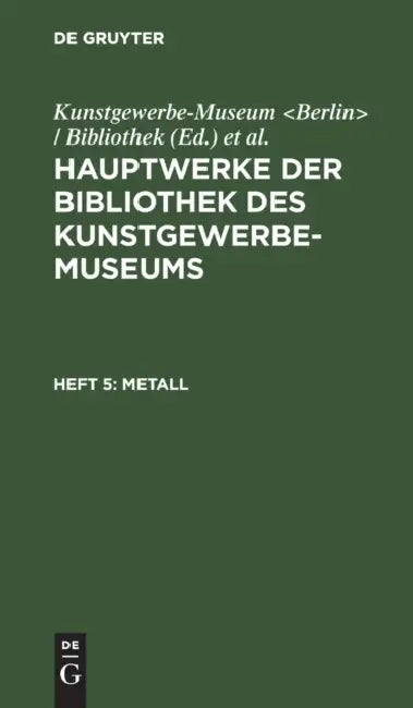 Buy Metall (English, P. Jessen) β BookShops.in
