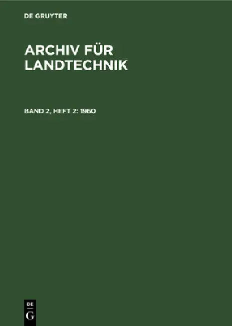 Buy 1960 (English, Deutsche Akademie Der Landwirtschaftswis) — BookShops.in