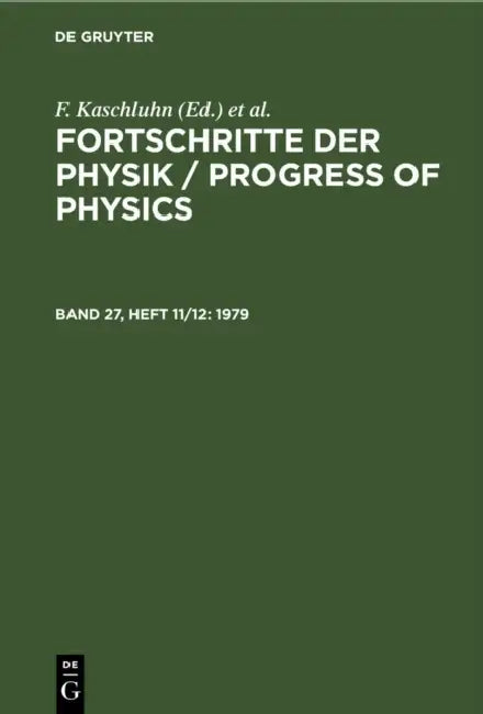 Buy 1979 (English, F. Kaschluhn | A. Lösche | R. Ritschl) — BookShops.in