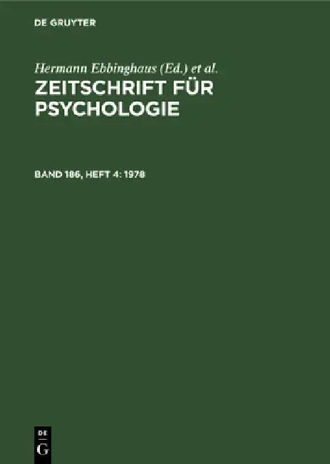 Buy 1978 (English, Hermann Ebbinghaus | Arthur König) — BookShops.in
