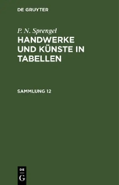 Buy P. N. Sprengel (English, P. N. Sprengel) — BookShops.in