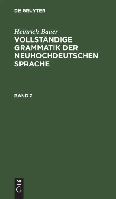 Buy Heinrich Bauer (English, Heinrich Bauer) — BookShops.in