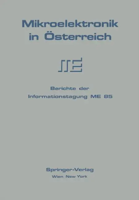 Buy Mikroelektronik in Österreich (English, Redaktionskomitee Der Me 85) — BookShops.in