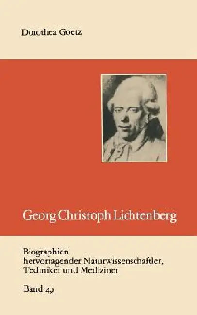 Buy Georg Christoph Lichtenberg (English, Dorothea Goetz) — BookShops.in