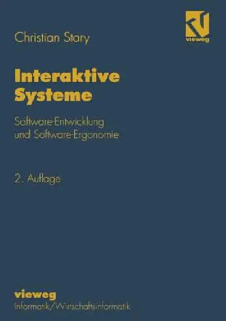Buy Interaktive Systeme (English, Christian Stary) — BookShops.in