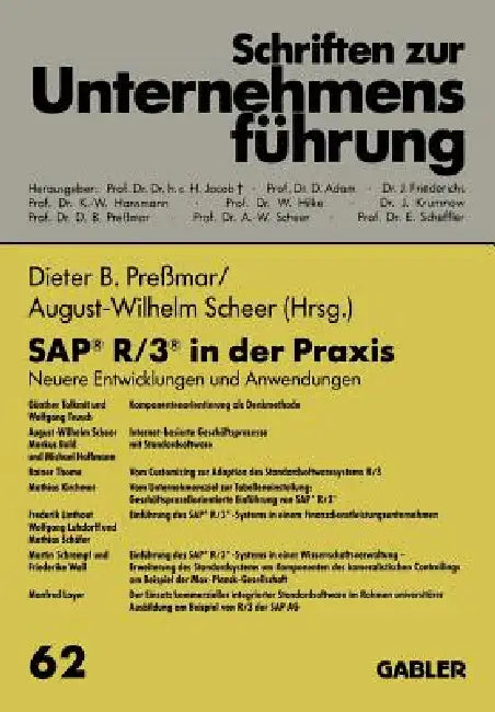 Buy Sap(r) R/3(r) in Der PRAXIS (English, Dieter B. Preßmar | August-Wilhelm Scheer) — BookShops.in