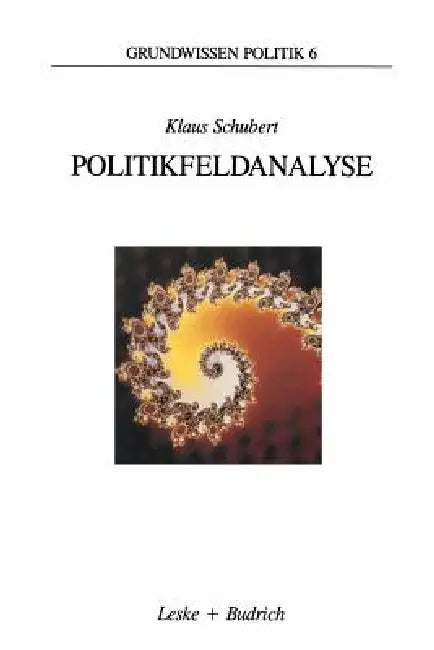 Buy Politikfeldanalyse (English, Klaus Schubert) — BookShops.in
