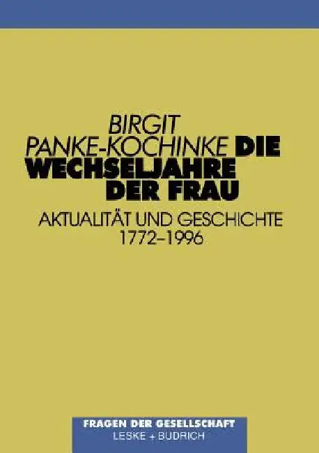 Buy Die Wechseljahre Der Frau (English, Birgit Panke-Kochinke) — BookShops.in