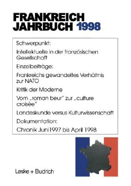 Buy Frankreich-Jahrbuch 1998 (English, Lothar Albertin | Wolfgang Asholt | Hans Manfred Bock) — BookShops.in