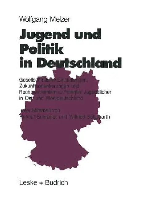Buy Jugend Und Politik in Deutschland (English, Wolfgang Melzer) — BookShops.in