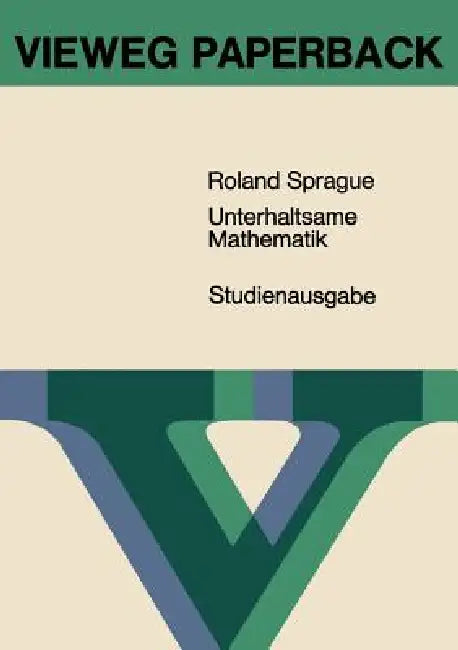 Buy Unterhaltsame Mathematik (English, Roland Sprague) — BookShops.in