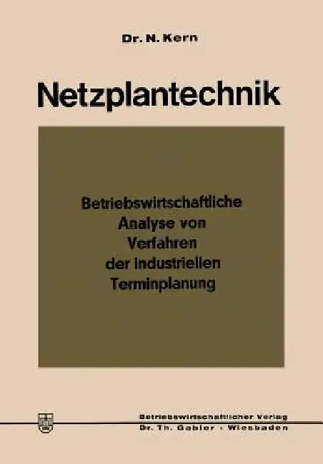 Buy Netzplantechnik (English, Nikolaus Kern) — BookShops.in