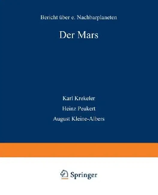 Buy Der Mars (English, Horst W. Köhler) — BookShops.in