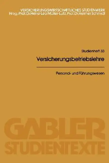 Buy Personal- Und Führungswesen (English, Hans Schreiber) — BookShops.in