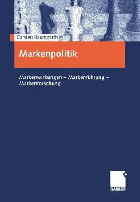 Buy Markenpolitik (English, Carsten Baumgarth) — BookShops.in