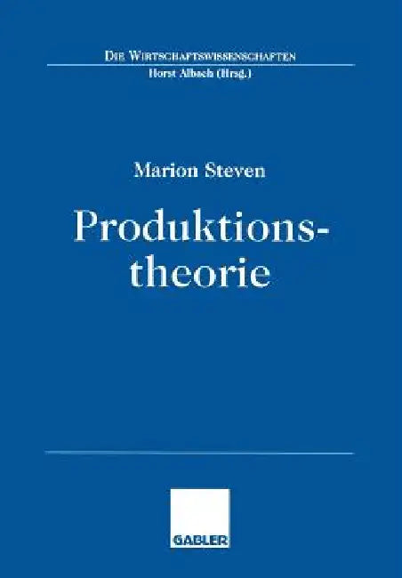 Buy Produktionstheorie (English, Marion Steven) — BookShops.in