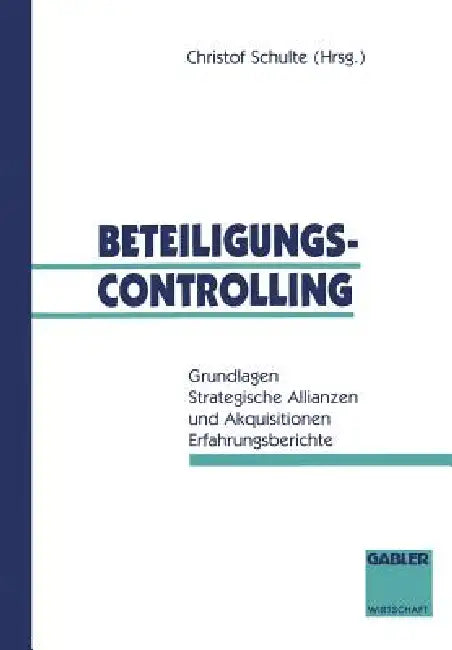 Buy Beteiligungscontrolling (English, Christof Schulte) — BookShops.in