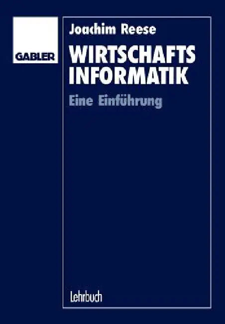 Buy Wirtschaftsinformatik (English, Joachim Reese) — BookShops.in