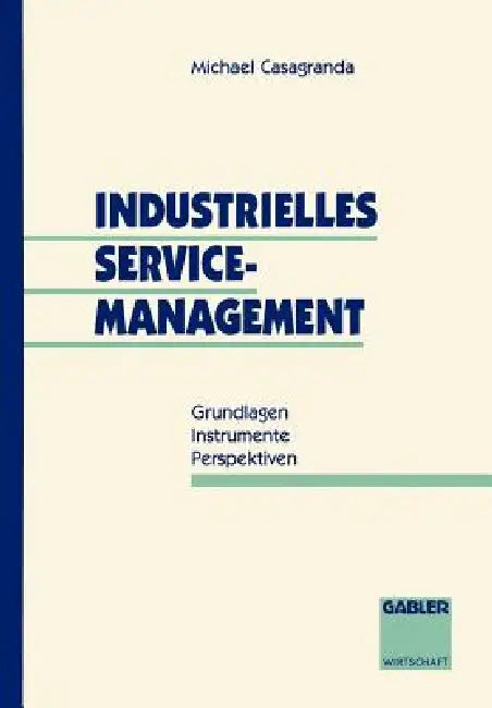 Buy Industrielles Service-Management (English, Michael Casagranda) — BookShops.in
