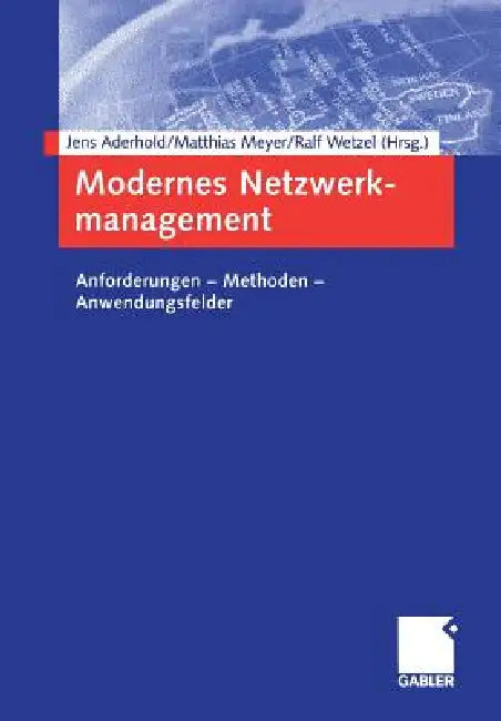 Buy Modernes Netzwerkmanagement (English, Jens Aderhold | Matthias Rosenberger | Ralf Wetzel) — BookShops.in