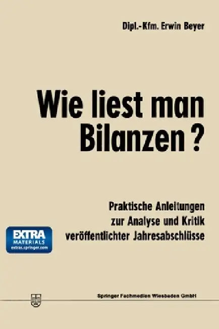 Buy Wie liest man Bilanzen? (English, Erwin Beyer) — BookShops.in