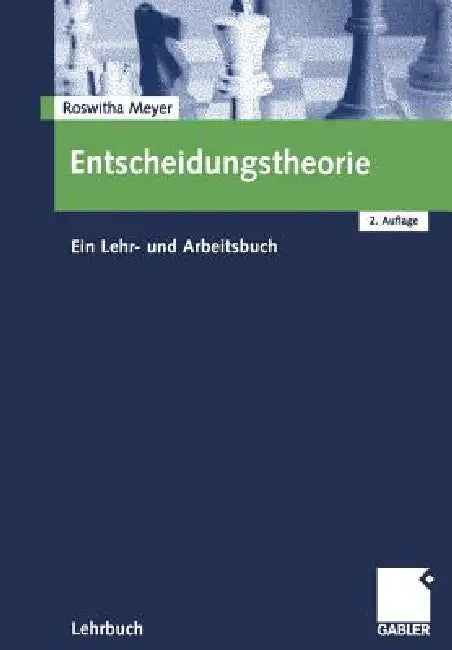 Buy Entscheidungstheorie (English, Roswitha Meyer) — BookShops.in