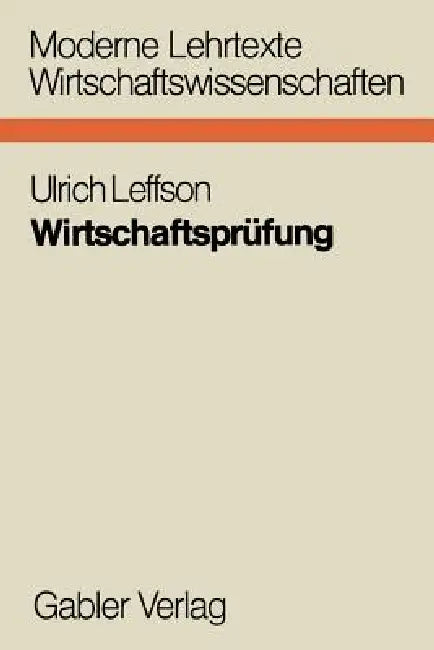 Buy Wirtschaftsprüfung (English, Leffson Ulrich) — BookShops.in