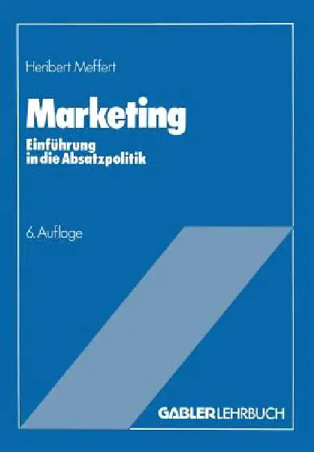 Buy Marketing (English, Heribert Meffert) — BookShops.in