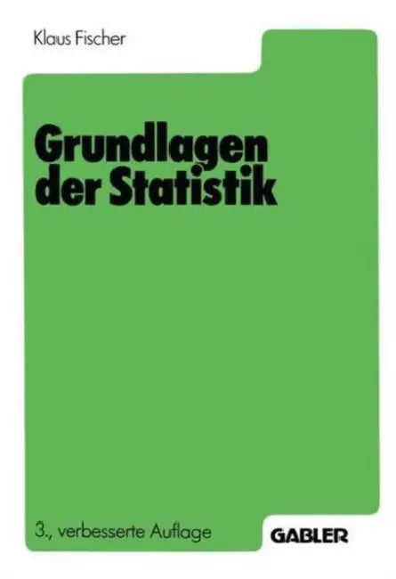 Buy Grundlagen Der Statistik (English, Klaus Fischer) — BookShops.in