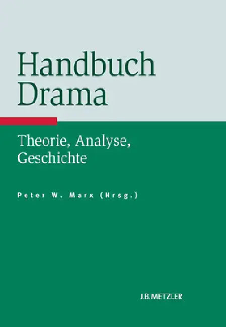 Buy Handbuch Drama (English, Peter Marx) — BookShops.in